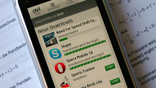 Nokia N8 neuer Ovi Store