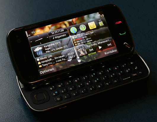 Nokia N97 - Homescreen