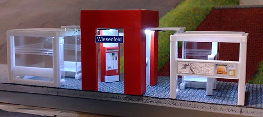 DB-Pluspunkt in Wiesenfeld mit neuer Beleuchtung mit weißen SMD-LEDs