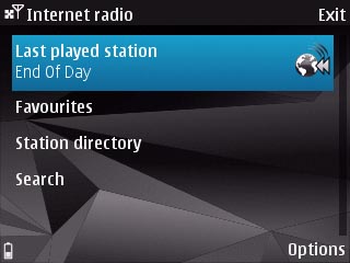 Sendersuche - Nokia InternetRadio Beta