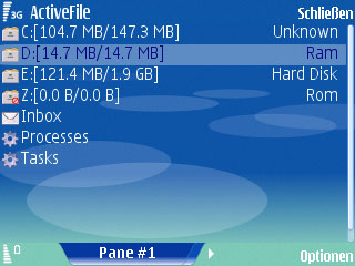 Arbeitsplatz - Active File