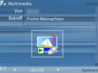 MMS auf dem Nokia N95