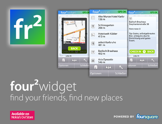 Foursquare auf Nokia Handys!